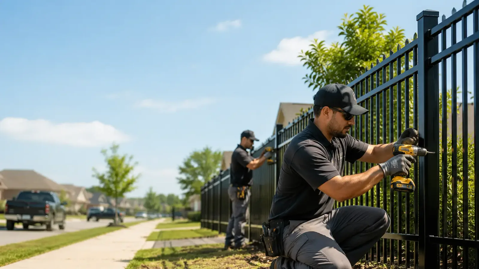 Metal Fence Installation in Eden, GA